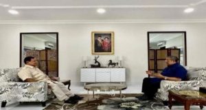 Prabowo Kunjungi Presiden RI ke 6 SBY di Pacitan