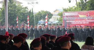 Lapas Cikarang Ikuti Apel Pengukuhan Satopspatnal Pas Wilayah Jawa Barat Tahun 2024