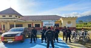 Patroli dan Pengamanan Pos Perbatasan, Dari Brimob Sulteng Untuk Pemilu Yang Aman