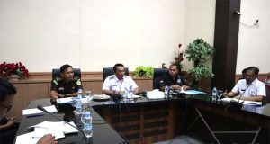 Bupati Beltim Dan Forkopimda Audensi Dengan Sekretariat Bersama Ormas Beltim Bahas Pertambangan Timah