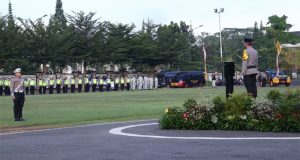 Wakapolda Kalimantan Barat Pimpin Apel Gelar Operasi Keselamatan Kapuas Tahun 2024 dan Pencanangan Aksi Keselamatan Jalan