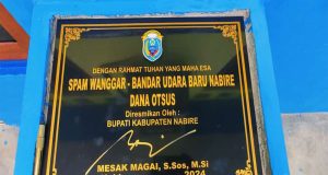 Peresmian Dana Serah Terima Sistem Pengolahan Air Minum (SPAM)