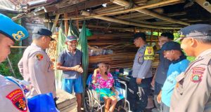 Kapolsek Melaya Wujudkan Kepedulian Dalam Kegiatan Minggu Kasih