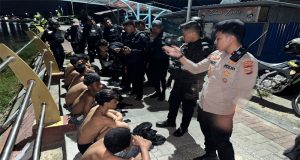 Patroli Presisi Polda Sulteng Amankan Kelompok Pemuda, paket narkoba disita