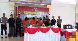 Polres Beltim Berhasil Ungkap 3 (Tiga) Kasus Selama Operasi Pekat Manumbing 2024