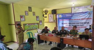 Babinsa Koramil 1204-02/Sekayam Ikuti Musyawarah Desa Khusus Penetapan KPM BLT Dana Desa Tahun 2024