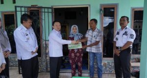 Taliasih Korban Tenggelam di Serahkan Langsung Oleh Bupati Pringsewu