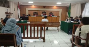 Masyarakat Karimunjawa bersatu (PMKB), Ormas Pemuda Pancasila (PP) dan LSM Harimau Ikut Kawal Persidangan Danil