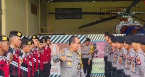 Satgas Preventif OMB Kapuas 2024 Polda Kalbar Lakukan Apel Kesiapan Back up Patroli dan Pengamanan Malam Ramadhan