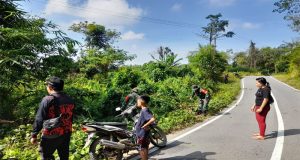Ciptakan Lingkungan Rapi dan Terawat, Babinsa Kodim 1209-01/Bky ajak Masyarakat Gelar Karya Bakti