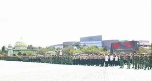 Pangdam XII/Tpr dan Kapolda Cek Kesiapan Pasukan Pengamanan VVIP Kunjungan Kerja Presiden