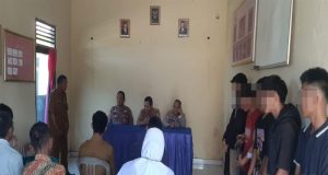 Lima Remaja Diamankan Polisi dan Warga Saat Hendak Perang Sarung di Gadingrejo