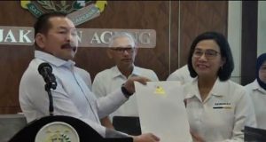 Menkeu Sri Mulyani Laporkan Soal Dugaan Korupsi di LPEI Kepada Jaksa Agung