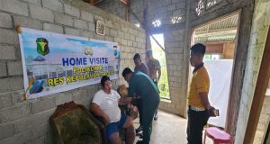Polres Kepulauan Talaud Lakukan Layanan Home Visit Kesehatan Bagi Personel Yang Sakit