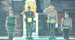 Pangdam Tanjungpura Pimpin Apel Gelar Pasukan PAM VVIP Kunjungan Kerja Wakil Presiden RI