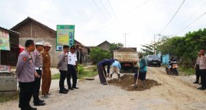 Polres Pringsewu Bersama Dinas Terkait Lakukan Survei Jalan Menjelang Mudik Lebaran 2024