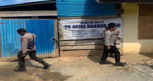 Jelang Mudik Lebaran 1445 H, Polres Pegaf Giat Patroli Dan Sidak APMS