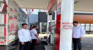 Antisipasi Kecurangan BBM, Polda Babel Rutin Lakukan Pengamanan Dan Pengecekan Ke SPBU