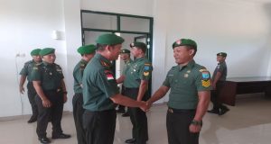 Kodim 1209/Bky Gelar Kopra Pot Kenaikan Pangkat Anggota