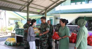 Bazar Murah Kodim 1202/Singkawang di Serbu Masyarakat