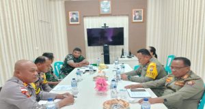 Polres Kepulauan Talaud Gelar Rapat Koordinasi Lintas Sektoral Ops Ketupat Samrat 2024