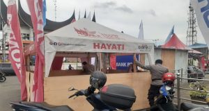 Depan Monumen Polisi Wanita, Polsek Kota Bukittinggi Dirikan Posko Pelayanan