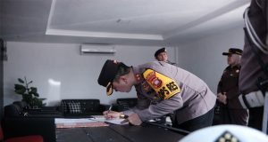 Bersama Forkopimda, Kapolres Ketapang Cek Kesiapan Pos-Pos Pengamanan Lebaran
