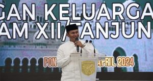 Kodam XII/Tpr Gelar Sholat Idul Fitri dan Halal Bihalal di Lapangan Makodam XII/Tpr