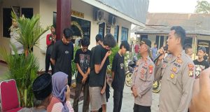 Pulangkan 12 Bocah Hendak Tawuran Polsek Tarumajaya Tetapkan Dua Remaja Menjadi Tersangka