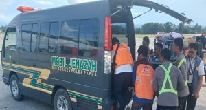 Jenazah Bripda Oktavianus Tiba di Jayapura