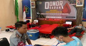 Peringati Hari Bakti Pemasyarakatan, Lapas Sukabumi Gelar Aksi Sosial Donor Darah