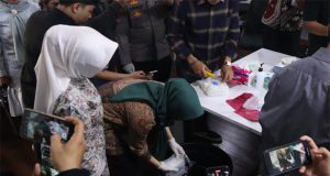 15 Kilogram Sabu Asal Malaysia Dimusnahkan Polda Kalbar