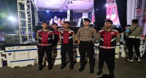 Polres Belitung Timur Amankan Kegiatan Festival Lejuk Kampong Belitung 2024