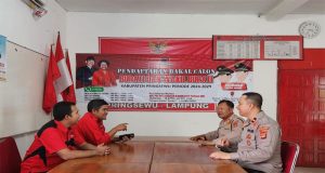 Jelang Pilkada 2024, Polres Pringsewu Intensif Sambang Kamtibmas
