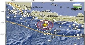Gempa Magnitudo 6,5 Guncang Kabupaten Garut, Terasa di Sebagian Jakarta