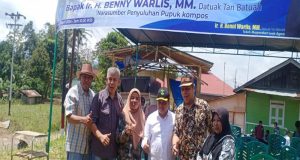 Ir. H. Benny Warlis MM. Dt. Tan Batuah Silaturahmi dan Interaksi Langsung Dengan Punggawa Pertanian