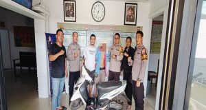 Belum 24 Jam, Kasus Curanmor Di Kecamatan Delta Pawan Berhasil Diungkap Polisi