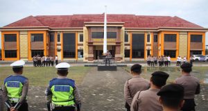 Polres Pringsewu Siapkan Personel untuk Amankan Kegiatan Nonton Bareng Semifinal Piala Asia U-23