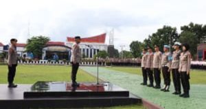 Polda Babel Beri Penghargaan Kepada Personel Yang Berprestasi