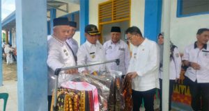 Lomba Desa Tingkat Kabupaten, Pekon Pagelaran Kenalkan Produk UMKM