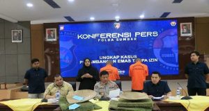 Polda Sumbar Tangkap 2 Pelaku Penambang Emas Ilegal