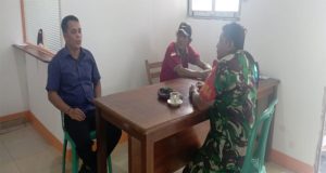 Jaga Hubungan yang Baik, Babinsa Koramil 1209-05/Samalantan Komsos Dengan Warga Binaan