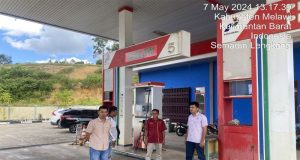 Respon Cepat Atas Informasi Penyalahgunaan Minyak Bersubsidi, Polres Melawi Cek SPBU