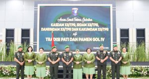 Pangdam Tanjungpura Pimpin Sertijab Pati dan Pamen Kodam XII/Tpr