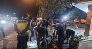 Apel Gabungan Dilaksanakan Polsek Pelabuhan Gilimanuk