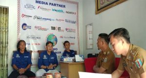 PD IWO Way Kanan Terima Kunjungan Kerja Pejabat Badan Kesbangpol