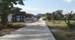 Pekon gadingrejo Utara melaksanakan pembangunan rabat beton anggaran DD tahun 2024 tahap pertama