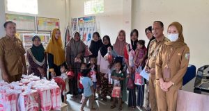 Pekon waluyojati kecamatan pringsewu optimalkan dana desa dalam cegah stunting