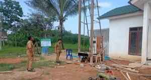 Pekon kutawaringin melaksanakan Program Pekon WC dan sumur bor anggaran DD tahap pertama tahun 2024