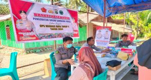 106 Warga Desa Maranda Dapat Pengobatan Gratis oleh Satgas Madago Raya